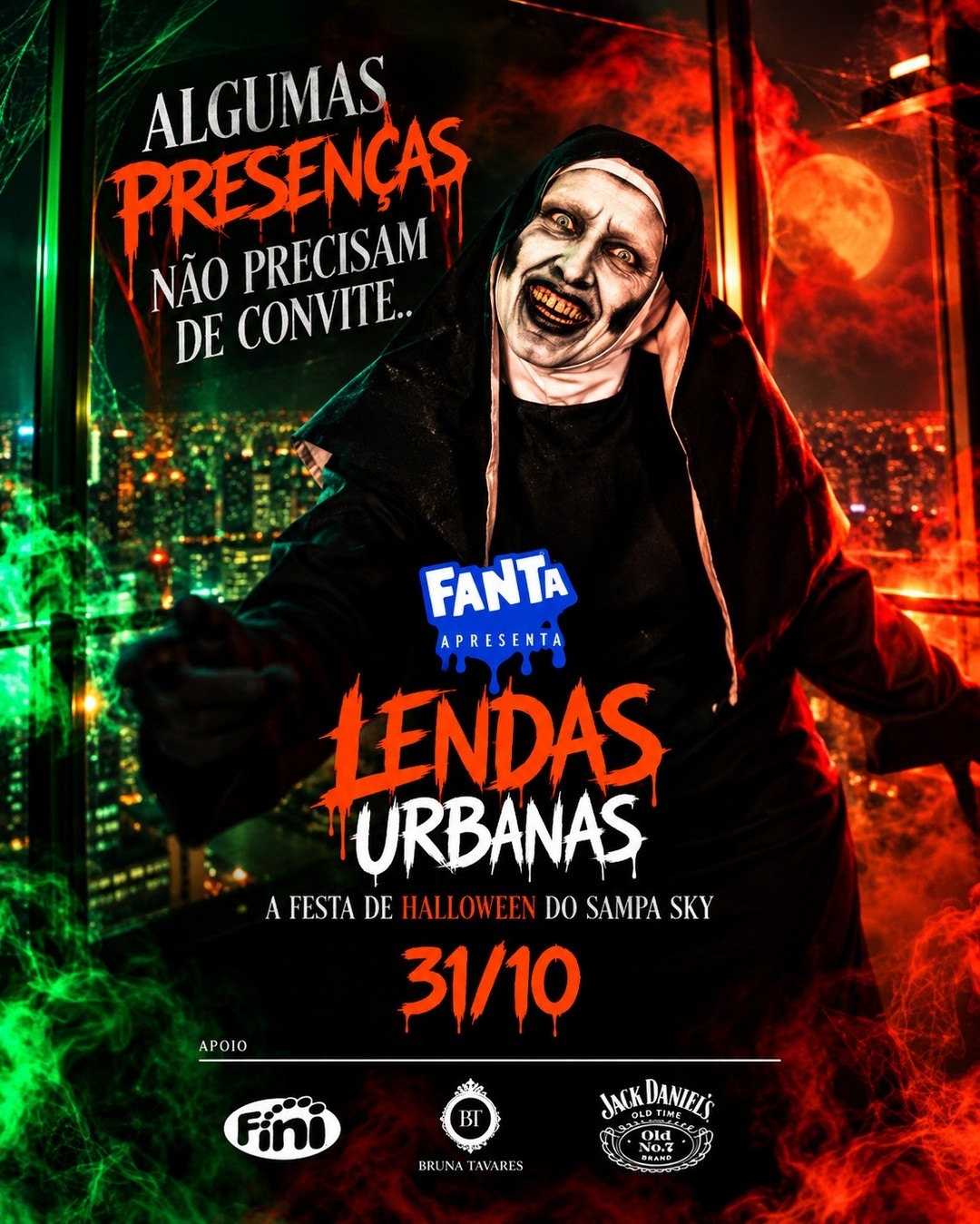 Halloween no Sampa Sky – Lendas Urbanas