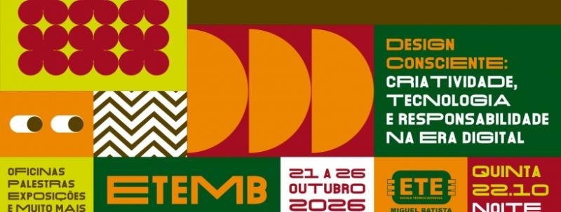 Evento: 4ª BIENAL DE DESIGN ETEMB - QUINTA 22.10 - NOITE
