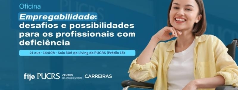 Evento: Empregabilidade: desafios e possibilidades para os profissionais com deficiência