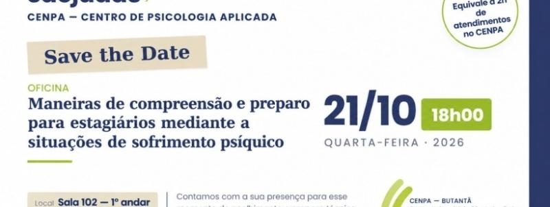 Maneiras de compreensão e preparo para estagiários mediante a situações de sofrimento psíquico