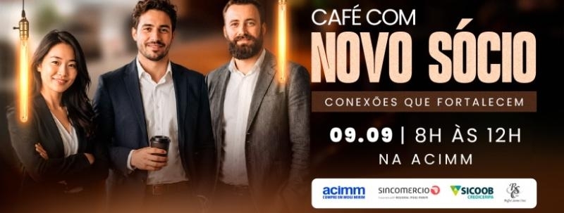 Evento: Café com Novo Sócio - 09/09/2026