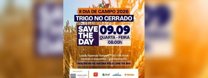 Evento: Dia de Campo do Trigo Tropical
