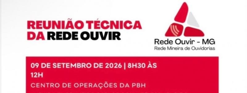 2ª Reunião Técnica da Rede Ouvir 2026
