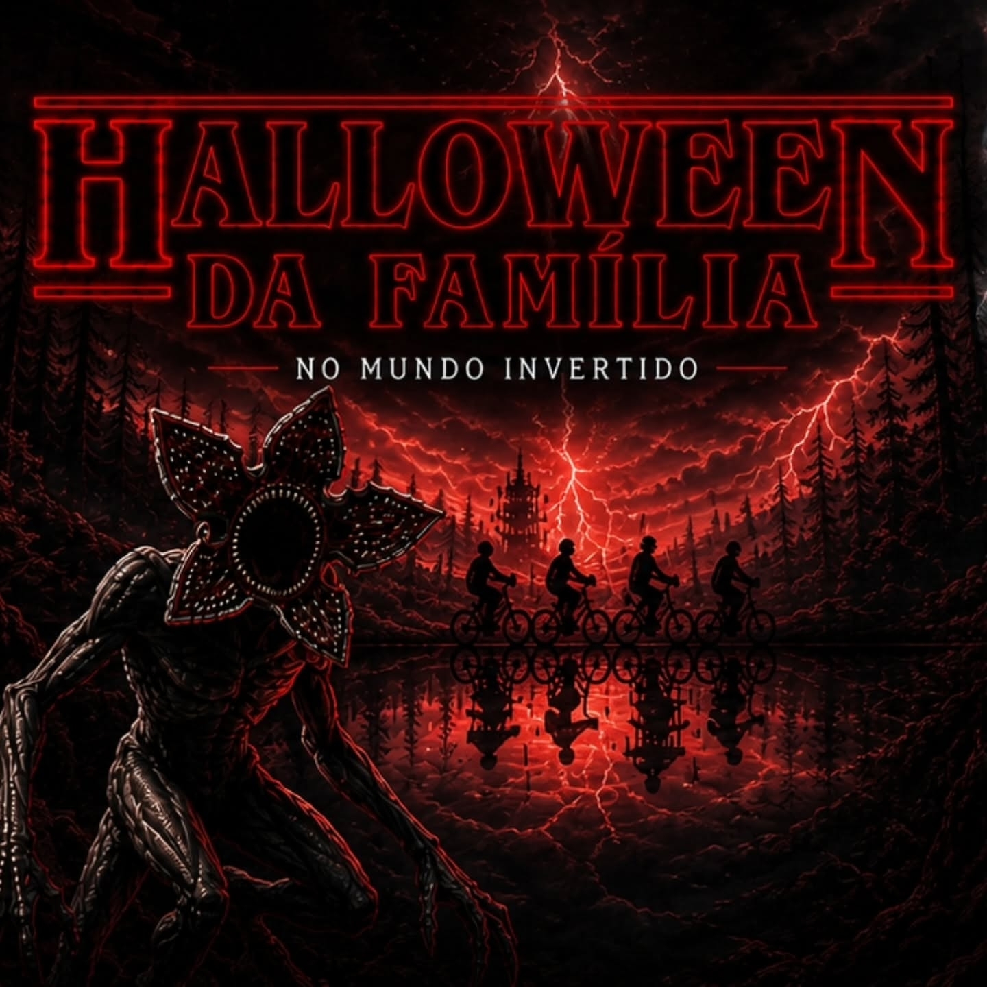 Halloween da Família – Mundo Invertido