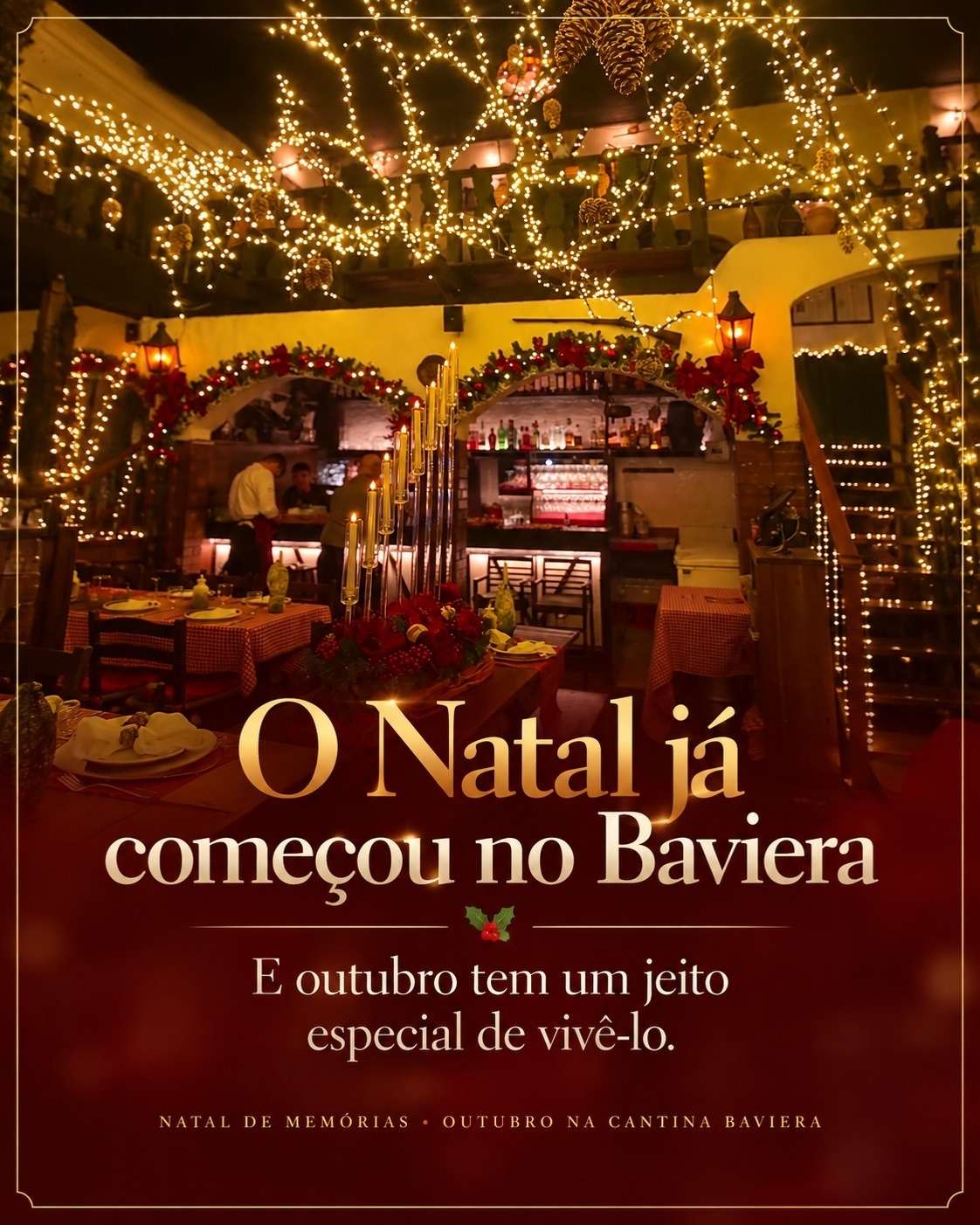 Evento: Natal de Memórias na Cantina Baviera