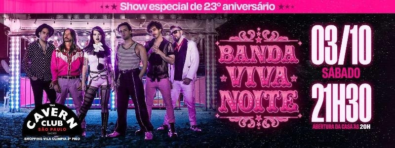 Evento: Banda Viva Noite | São Paulo | 03/10/2026