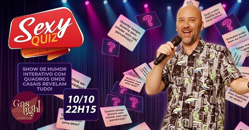 Evento: SEXY QUIZ - PARA CASAIS COM MARCO ZENNI