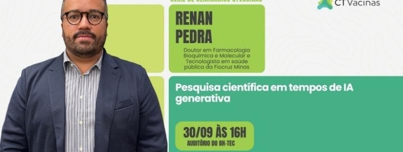 Pesquisa científica em tempos de IA generativa com Renan Pedra