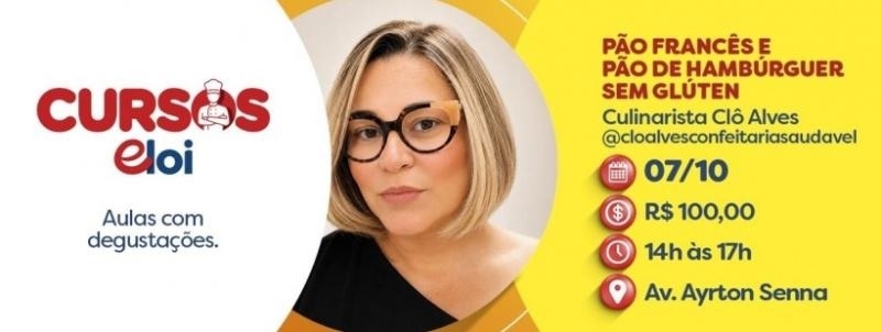 Evento: PÃO FRANCÊS DE HAMBÚRGUER SEM GLÚTEN