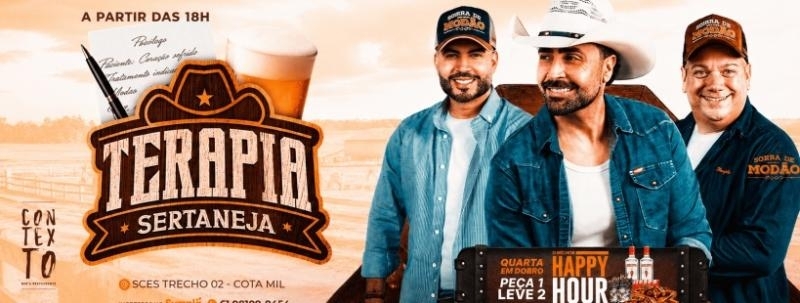 Evento: Surra de Modão + Cardápio em Dobro | 07.10 | Varanda do Contexto