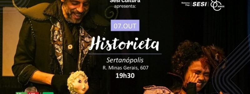 Evento: Historieta | Circuito Cultural Sesi | Sertanópolis