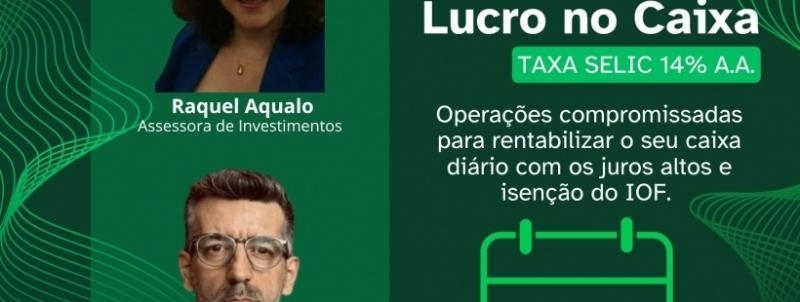 Evento: Lucro no Caixa | Espaço XP | Campinas-SP