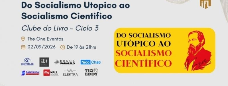 Clube do Livro - Do Socialismo Utópico ao Socialismo Cientifico