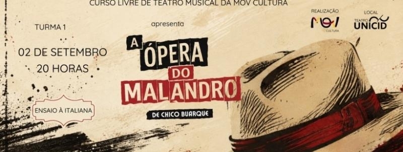 A Ópera do Malandro - de Chico Buarque