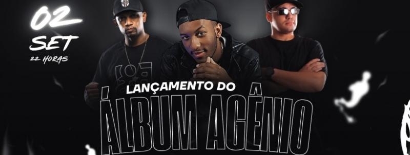 Evento: LANÇAMENTO ÁLBUM AGÊNIO | QUARTOU NO DOME | 02/09 | 22H