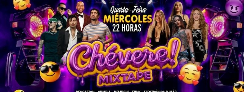 Fiesta Latina ¡CHÉVERE! | Quarta-feira 02 setembro | Copacabana | TAU