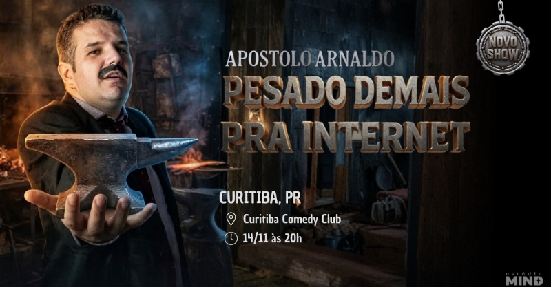 PESADO DEMAIS PRA INTERNET COM APÓSTOLO ARNALDO