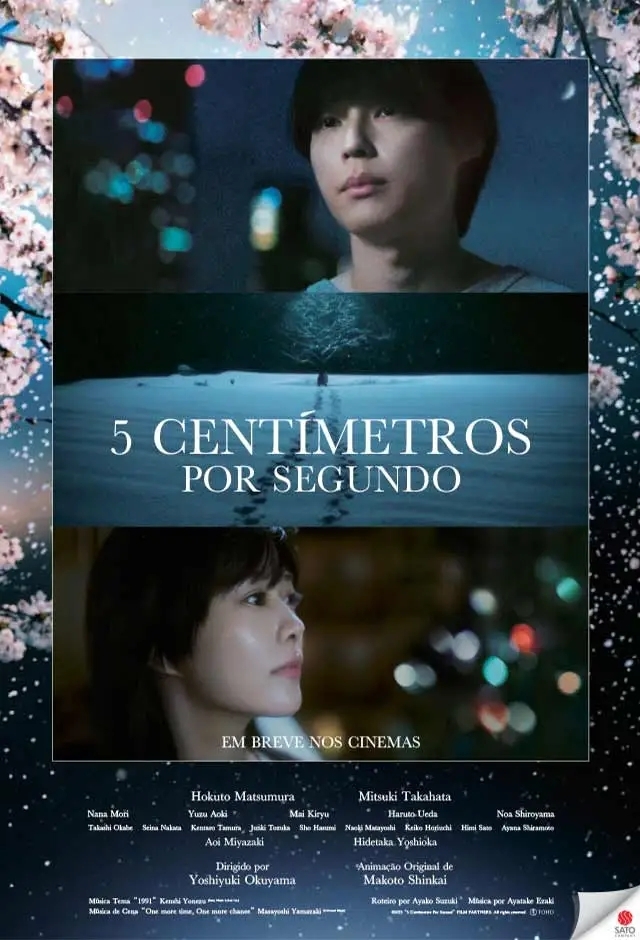 Filme: 5 Centímetros Por Segundo