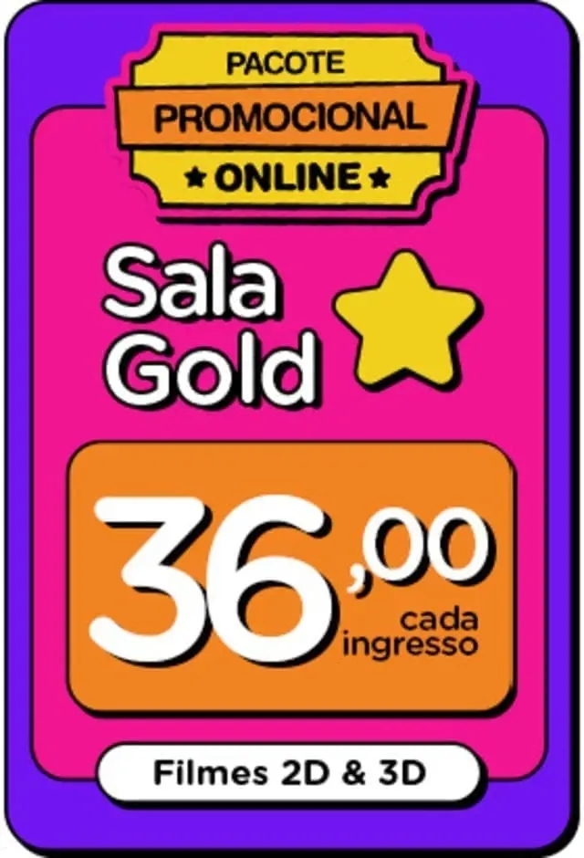 Filme: CineShow Sala GOLD - 15/12/2026