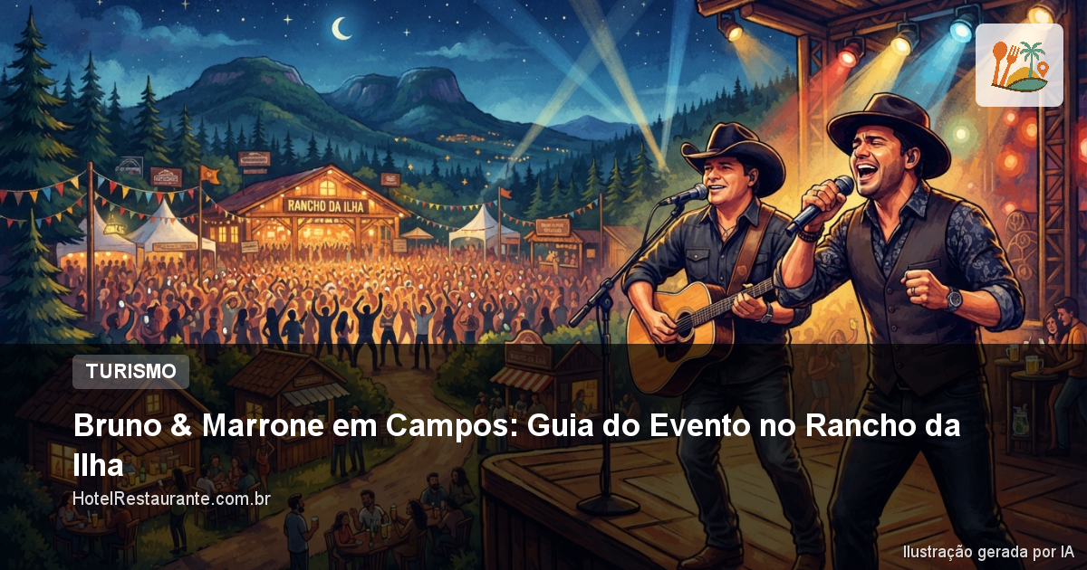 Bruno & Marrone em Campos: Guia do Evento no Rancho da Ilha Bruno & Marrone em Campos: Guia do Evento no Rancho da Ilha
