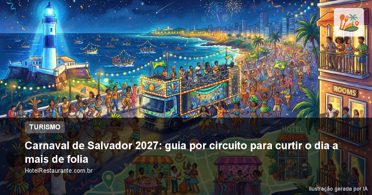 Carnaval de Salvador 2027: guia por circuito para curtir o dia a mais de folia Carnaval de Salvador 2027: guia por circuito para curtir o dia a mais de folia