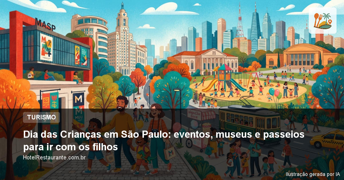 Dia das Crianças em São Paulo: eventos, museus e passeios para ir com os filhos