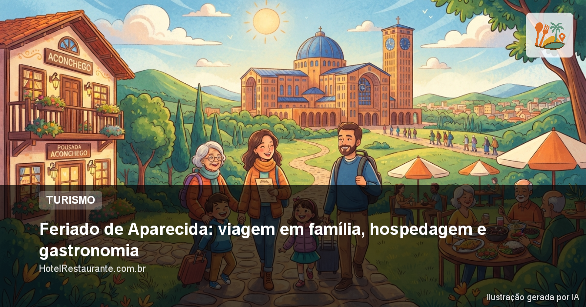 Feriado de Aparecida: Viagem em Família e Gastronomia