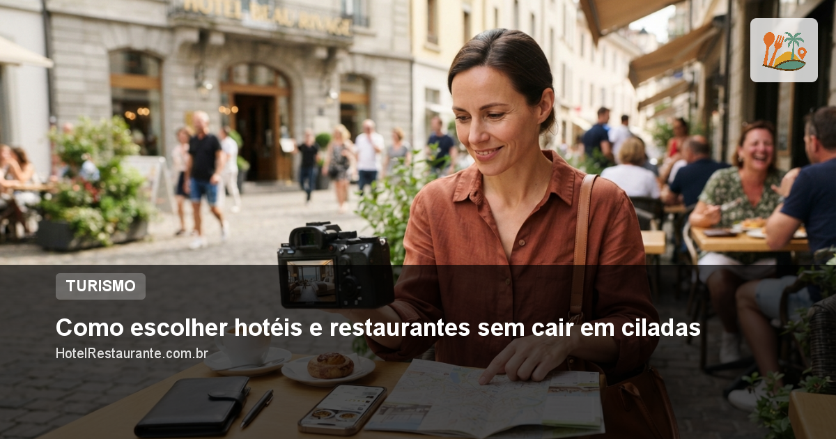 Como escolher hotéis e restaurantes sem cair em ciladas