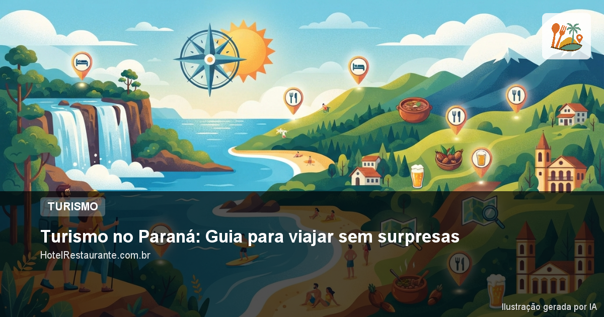 Turismo no Paraná: Guia para viajar sem surpresas