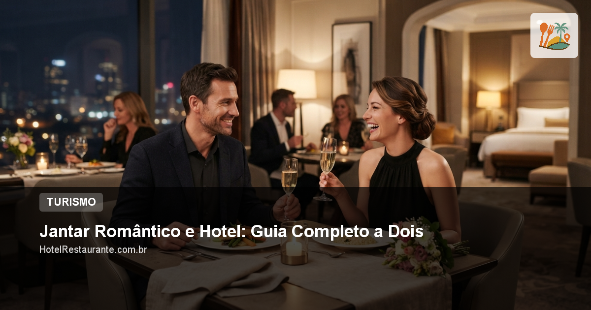 Jantar Romântico e Hotel: Guia Completo a Dois