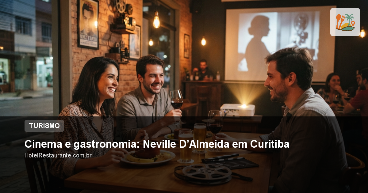Cinema e gastronomia: Neville D’Almeida em Curitiba Cinema e gastronomia: Neville D’Almeida em Curitiba