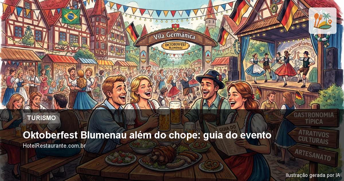 Oktoberfest Blumenau além do chope: guia do evento