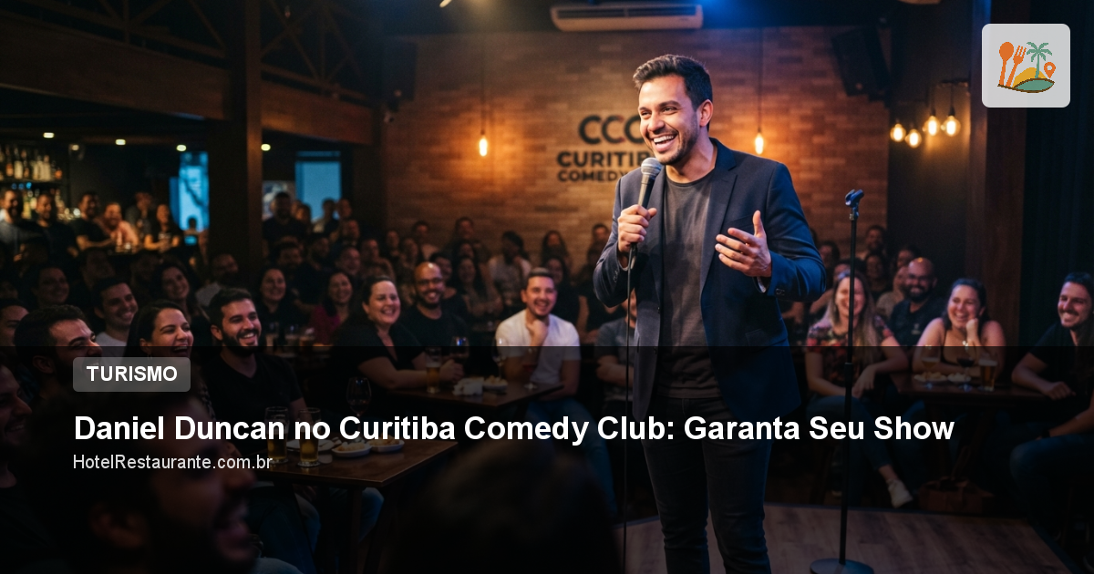 Daniel Duncan no Curitiba Comedy Club: Garanta Seu Show