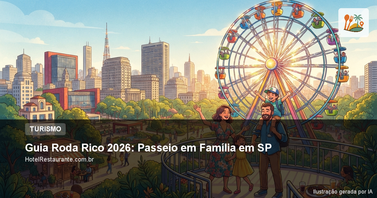 Guia Roda Rico 2026: Passeio em Família em SP