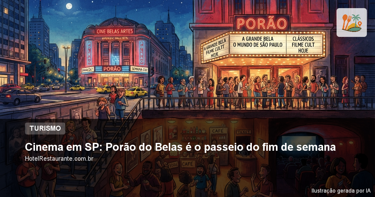 Cinema em SP: Porão do Belas é o passeio do fim de semana