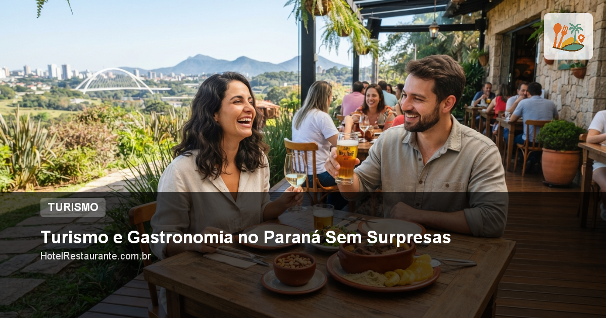 Turismo e Gastronomia no Paraná Sem Surpresas